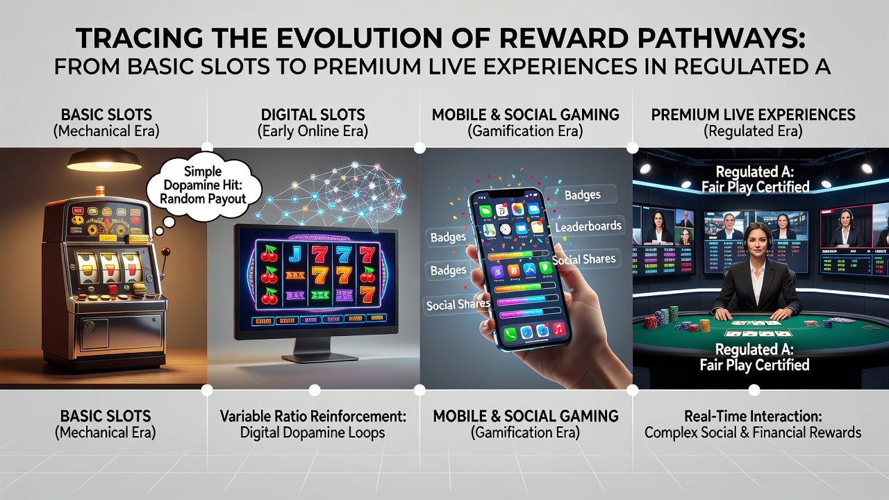 Modern live dealer interface displaying tiered VIP rewards and personalized table access in a regulated mobile app