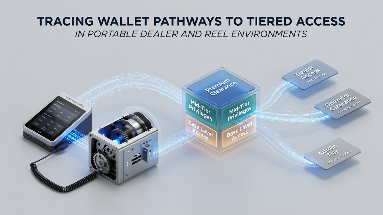 Infographic illustrating wallet transaction flows leading to VIP tier unlocks in mobile casino environments