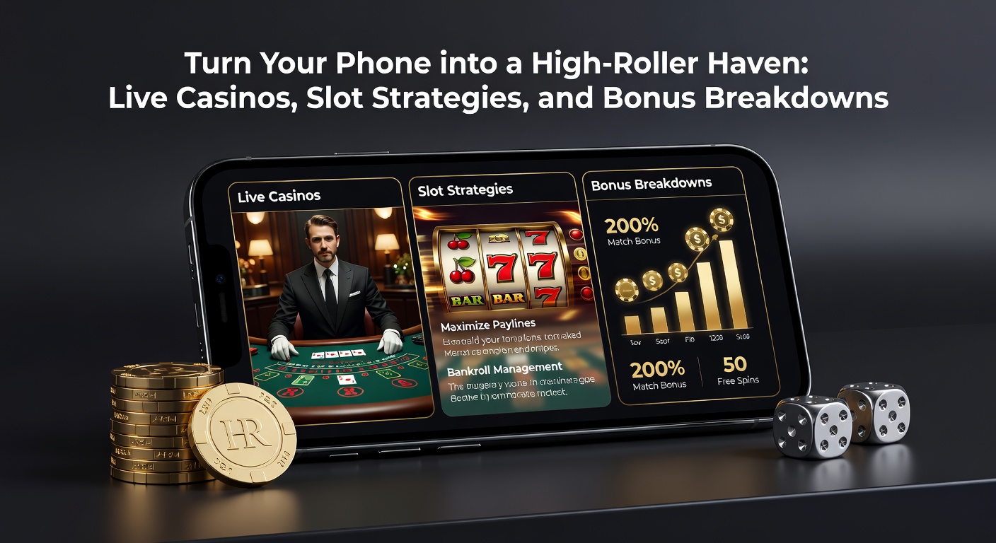 Close-up of a mobile slot game interface showing spinning reels with jackpot symbols, bonus wheels, and glowing paylines on a phone screen
